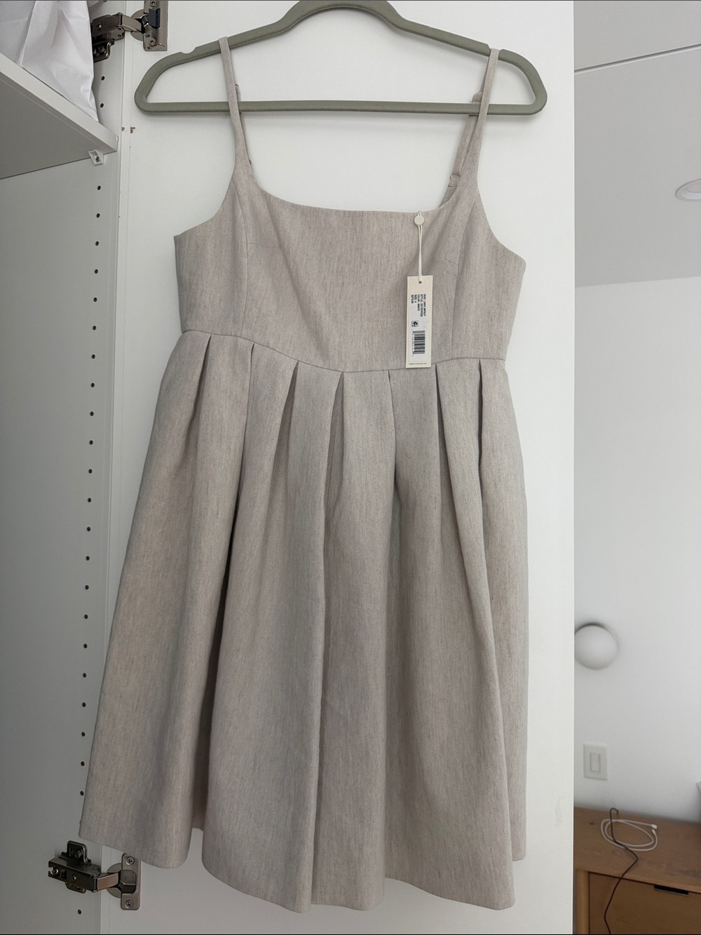 Rebecca Taylor Beige Linen Jumpsuit